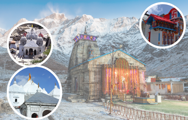 Gangotri Badrinath Kedarnath - Teen Dham Yatra Ex Haridwar