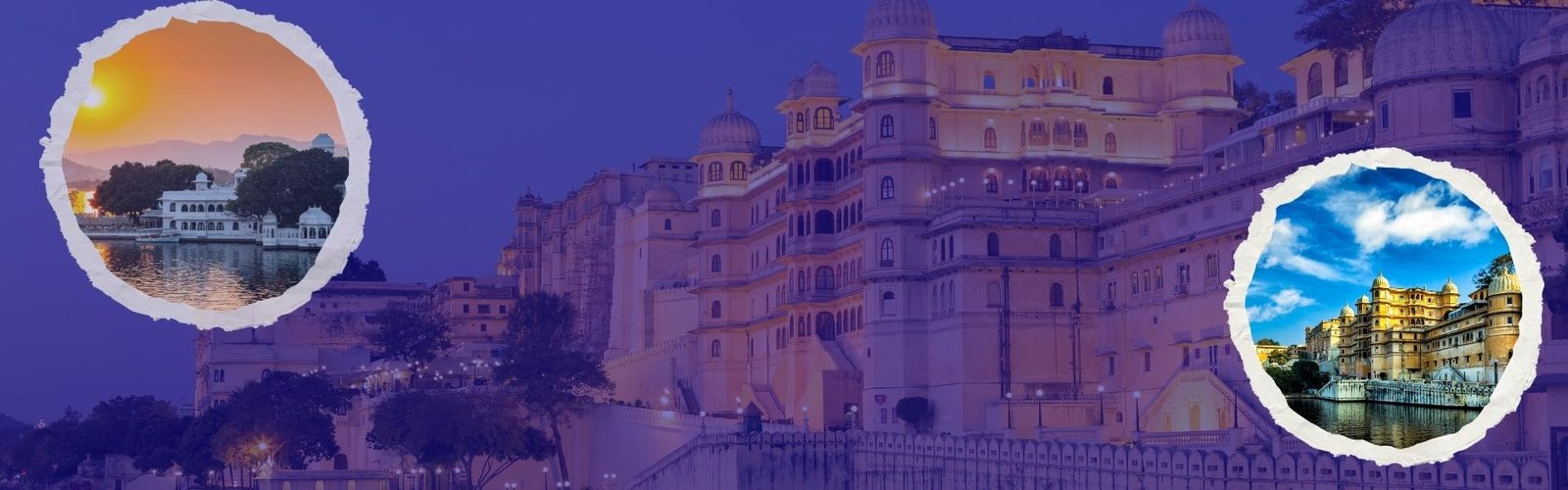 Delhi Agra Jaipur Udaipur Header