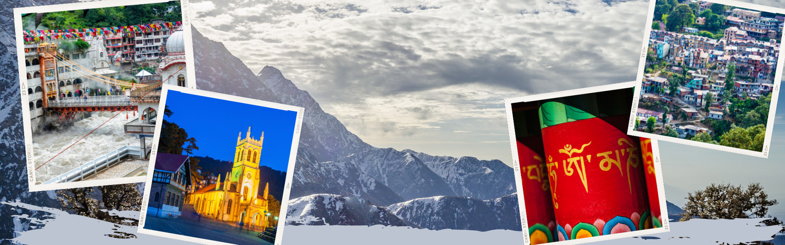 Delhi Dalhousie Dharamshala Mcleodganj Header